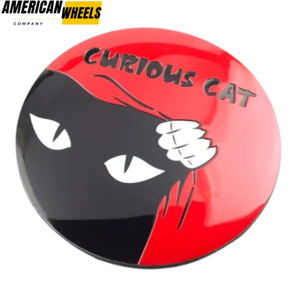 4pcs Rays Volk Racing Curious Cat 62mm 2 7/16in Wheel Center Caps #C-62 - 20277017[20270001+14349BK]x4 - Image 5