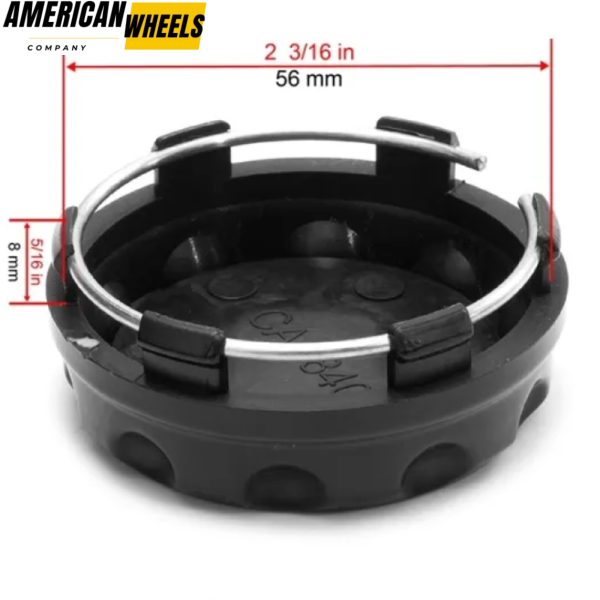60mm 2.36in Custom Snap-On Universal Wheel Center Caps - 20214350 - Image 9
