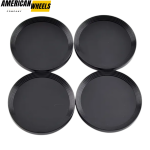 RhinoTuning 4pcs 66mm (2.6in) Volkswagen Custom Wheel Center Caps #3B7601171 #5G0601171