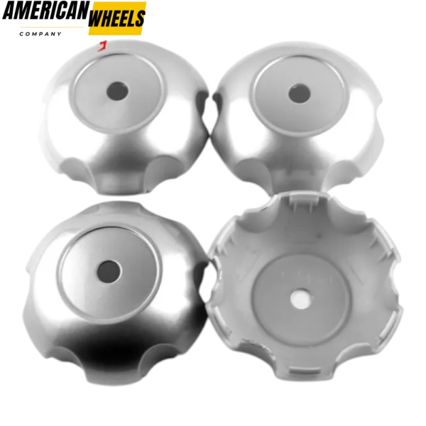 4pcs TOYOTA 135mm 5 5/16in Wheel Center Caps 6 Lug Nuts - Image 2