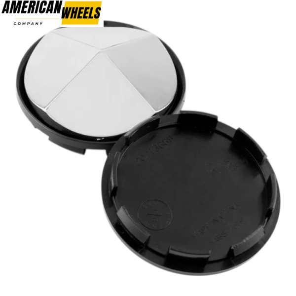 4pcs Subaru Dodge Weds 63mm 2 7/16in Conical Hub Cap Car #52005732 Black（Bottom） - 20277068BKx4[14371+13669BK]x4 - Image 5