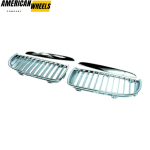 BMW Chrome Front Kidney Grills for 3 Series E90 - 21623112