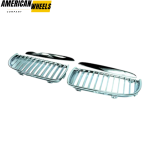 BMW Chrome Front Kidney Grills for 3 Series E90 - 21623112