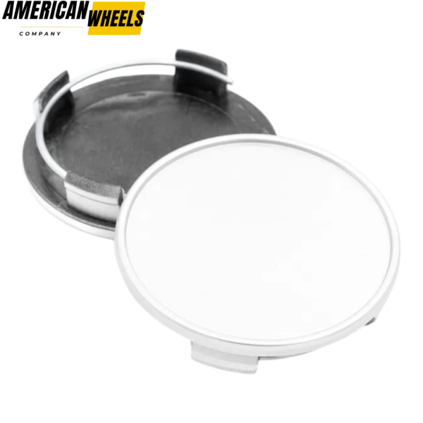 65mm (2.56in) Wheel Center Caps Silver - 20274097 - Image 6