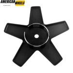 C565501 Black Wheel Center Caps For Milanni VK-1-464 - 20214158 - Image 3