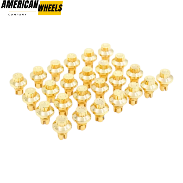 100pcs Wheel Rim Lip Rivets Nuts Car Accessories - Image 39