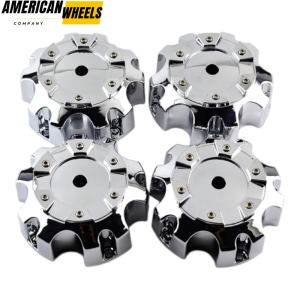 4pcs STATUS 135mm 5 5/16in Wheel Center Caps #C803502CAP Silver