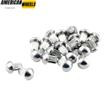 100pcs ZSD31 Metal Dome Wheel Rim Lip Rivets Nuts - Image 5