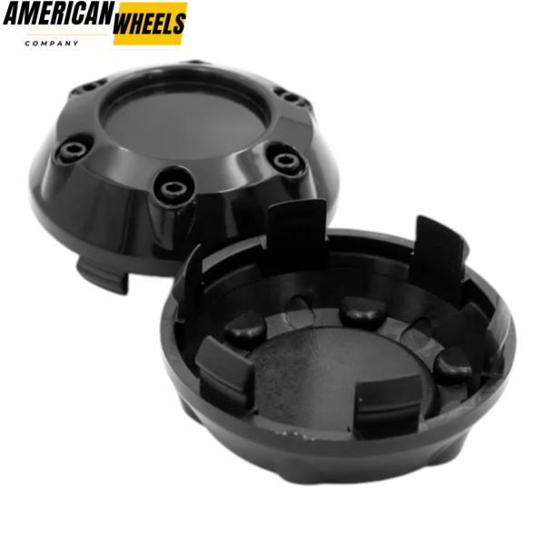 4pcs 68mm 2 21/32in Wheel Center Caps Black - 20213468BK - Image 6
