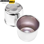 108mm 4.25in Truck Wheels Center Caps Push Thru 4.25" Bore 3.66" Tall for Wheel Rim - Image 7