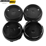 4pcs 66mm 2 19/32in Wheel Center Caps for Enkei RPF1 Rays ZE40 XXR F150 - 20213554BK