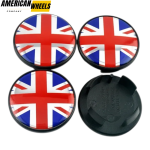4pcs MINI Union Jack 54mm 2 1/8in Wheel Center Caps #36131171069 - Image 5