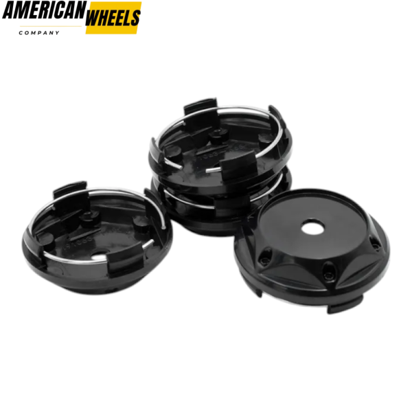 4pcs 67mm 2.64in MB Wheel Center Caps for Japan Style Aftermarket Wheels #BC-683 #900131 - 20213704BK - Image 3