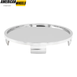 100pcs Wholesale Plain 76mm 3in Wheel Center Caps Chrome - Image 9