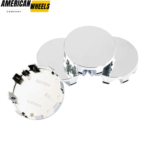57mm (2.24in) Linco1n Mark Series Wheel Center Caps #G769B - Image 3