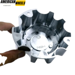 4pcs 113mm 4 7/16in Wheel Center Caps Silver - Image 6