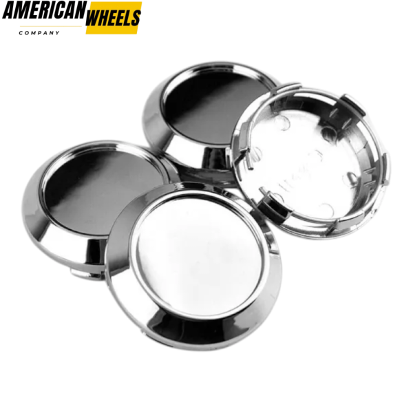 60mm (2.36in) Work Wheel Center Caps Chrome - 20214154 - Image 4