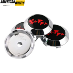 4pcs Initial Drift Onomatopoeia 70mm 2 3/4in Wheel Center Caps - Image 14