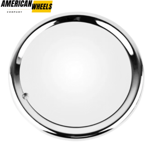 1pc Baby Moon 210mm 8 1/4in Wheel Center Cap Chrome