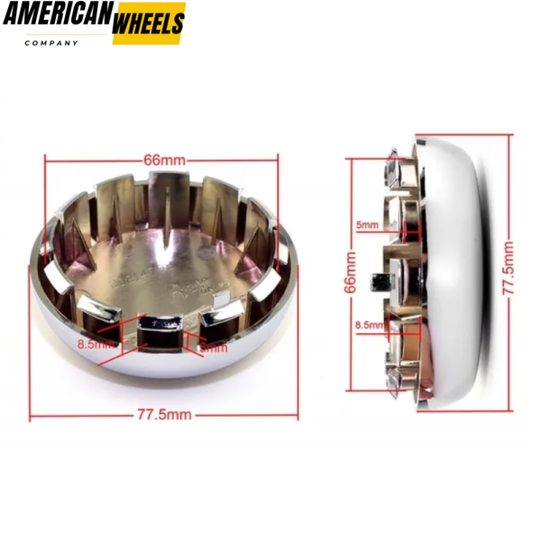 78mm (3.05in) Chevy Blazer/S10 Wheel Center Caps #15661030 - Image 21