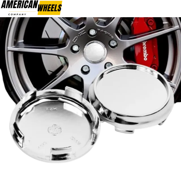 68mm (2.65in) OZ Wheel Rim Center Caps #M673 - Image 17