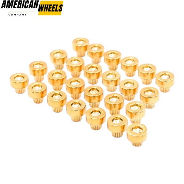 100pcs Universal Wheel Rim Lip Rivets Nuts - 23112152 - Image 67