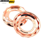 4pcs BBS 101mm 3 31/32in Wheel Center Cap Parts #09.24.383 Rose Gold - 20214674RG - Image 6