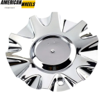 4pcs AMERICAN Racing 157mm 6 3/16in Wheel Center Caps #489L177 Silver - Image 7