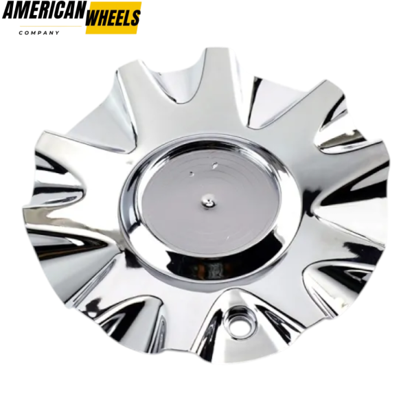 4pcs AMERICAN Racing 157mm 6 3/16in Wheel Center Caps #489L177 Silver - Image 7