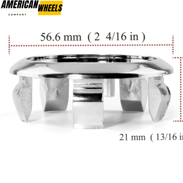 57mm (2.23in) 2001-2009 Toyota Prius Wheel Rim Cover Base - Image 9