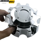 4pcs 113mm 4 7/16in Wheel Center Caps Silver - Image 8