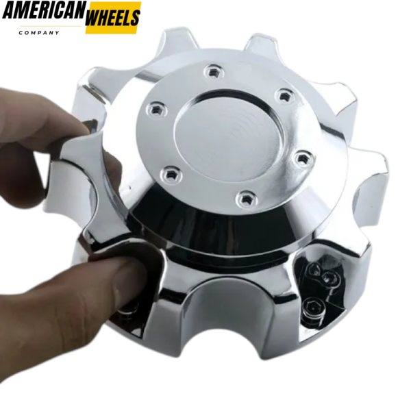 4pcs 113mm 4 7/16in Wheel Center Caps Silver - Image 8
