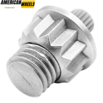 50PCS KMC XD Series Addic.t Wheel Silver Rivet #BDW027-1 - 23112197 - Image 2
