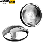 4pcs American Racing 73mm 2 27/32in Wheel Center Caps #C501301-CAP Chrome - Image 6