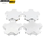 117mm 4.61in Wheel Center Caps for 5 Spoke 2000-2004 Chevy Corvette Z06 Rims - 20274063