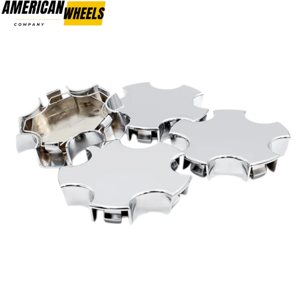 117mm 4.61in Wheel Center Caps for 5 Spoke 2000-2004 Chevy Corvette Z06 Rims - 20274063 - Image 3