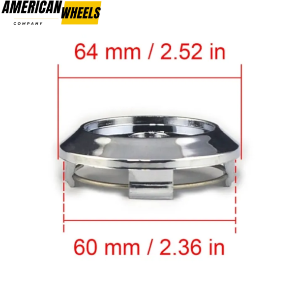 64mm / 2 1/2in Wheel Center Caps for Enkei RA04 PF01/02 #CAP530 Work XT7 - Image 13