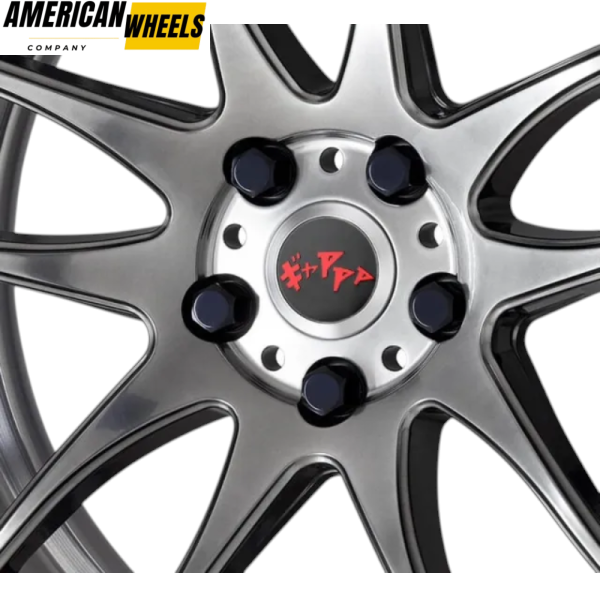4pcs Initial Drift Onomatopoeia 70mm 2 3/4in Wheel Center Caps - Image 16