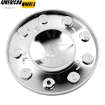 4pcs 149mm 5 27/32in Wheel Center Caps Silver - 20214765 - Image 7