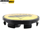 4pcs Muscle Car Sign 65mm 2 9/16in Wheel Center Caps #BR3Z-1130-B Black Base- 20214967BK[14930+13665BK]x4 - Image 7