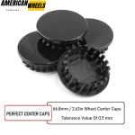 67mm Universal Center Caps For Cadillac Chevy Buick Pontiac #9595439 - 20214675 - Image 8