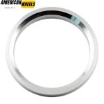 4pcs 67mm 2 5/8in Reducing Ring Aluminum Alloy Auto Parts Silver - Image 3