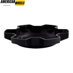 4pcs BLACK RHINO 139mm 5 15/32in Wheel Center Caps #C-727 Matte Black - Image 6