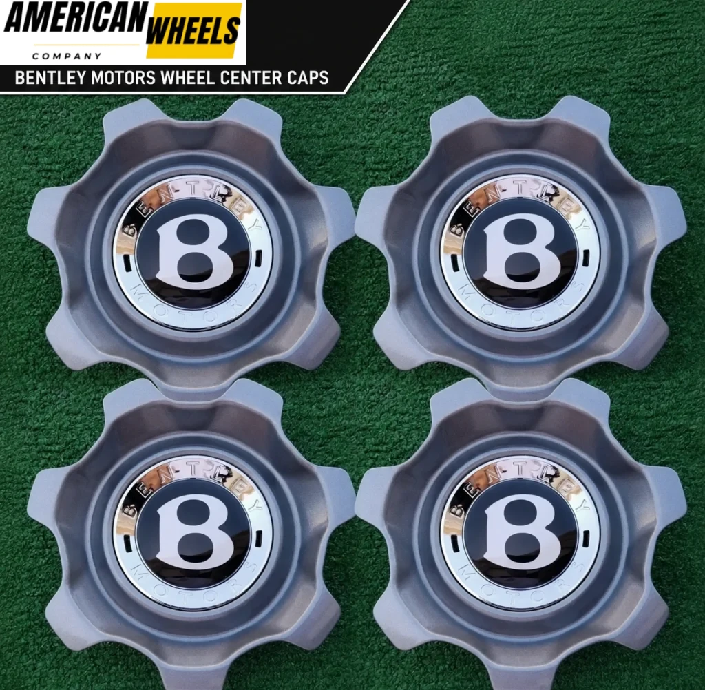 Bentley Set of 4 Wheel Center Caps