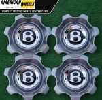 4pcs Bentley Flying Spur Center Cap OEM Continental 21 in 7 Twin Spoke Wheel