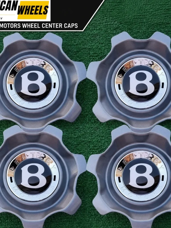 Bentley Set of 4 Wheel Center Caps