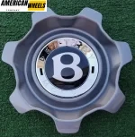 4pcs Bentley Flying Spur Center Cap OEM Continental 21 in 7 Twin Spoke Wheel - Image 4