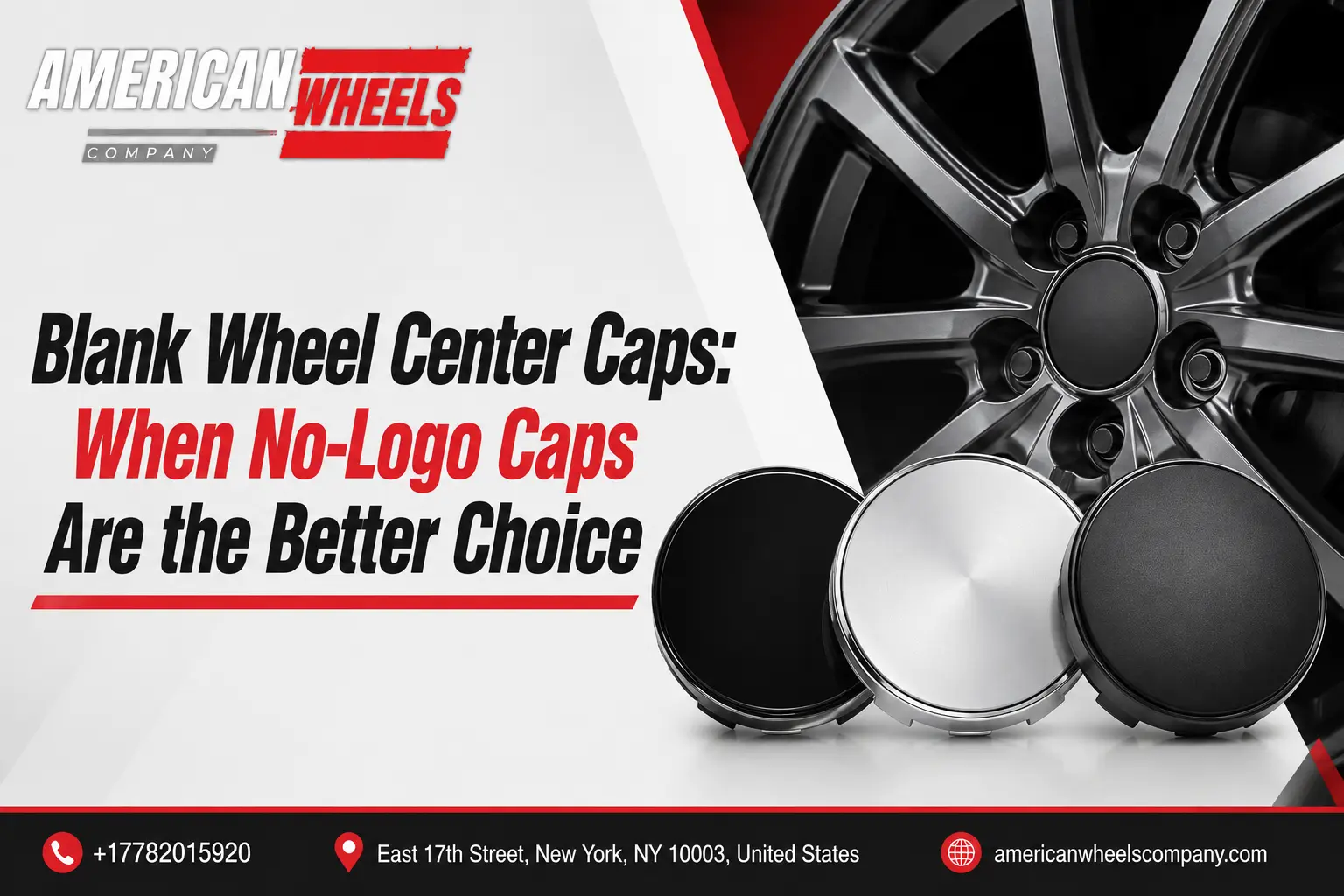 Blank Wheel Center Caps