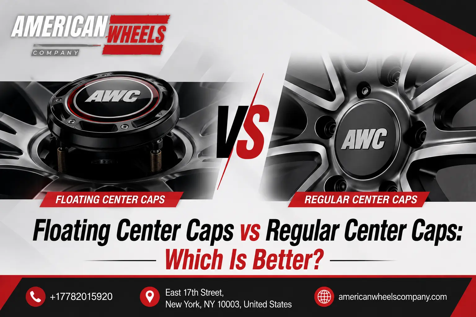 Floating Center Caps vs Regular Center Caps