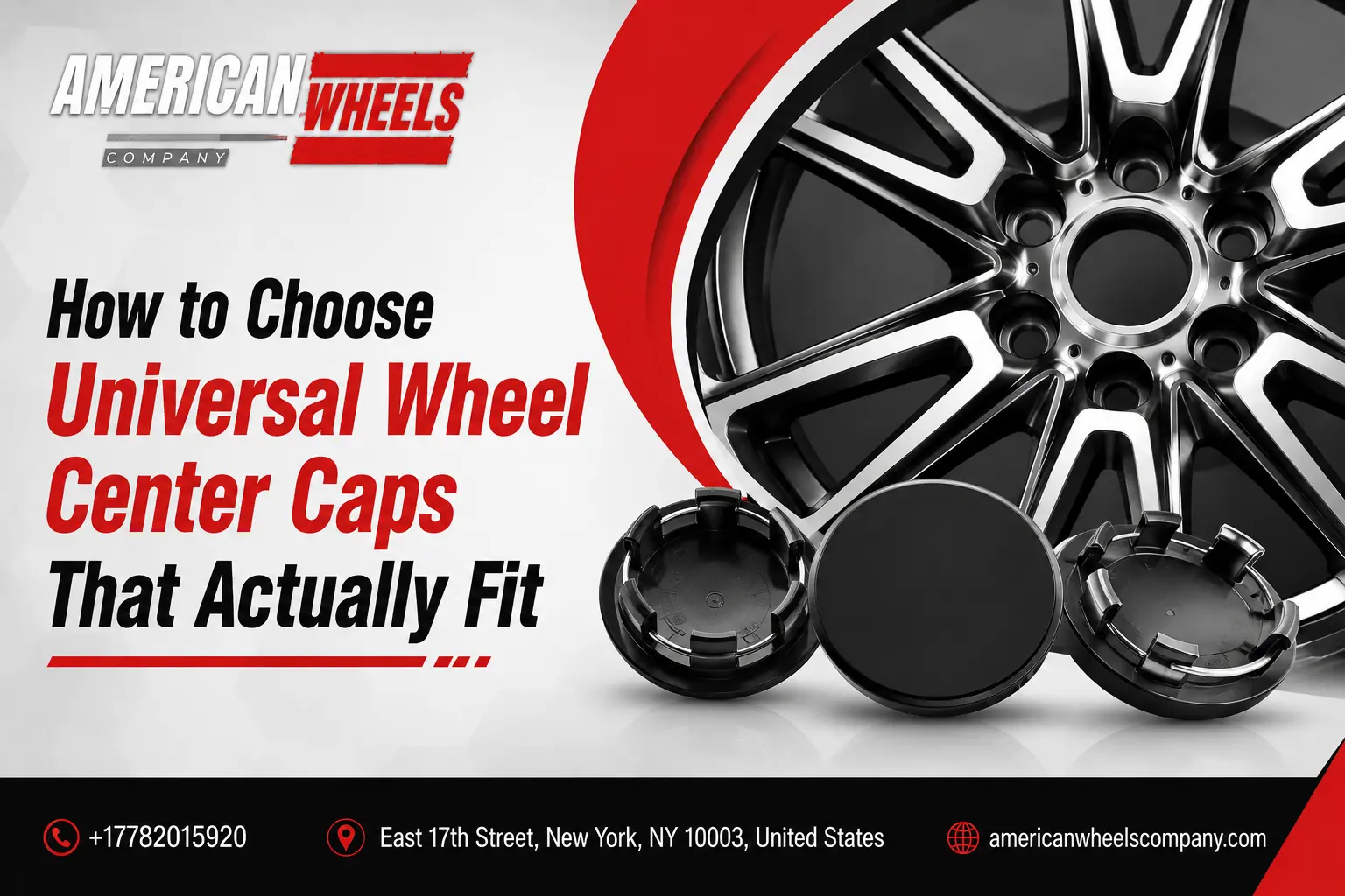 Universal Wheel Center Caps Fitment